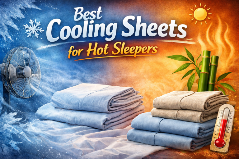 Best cooling sheets for hot sleepers that actually keep you dry and comfortable all night