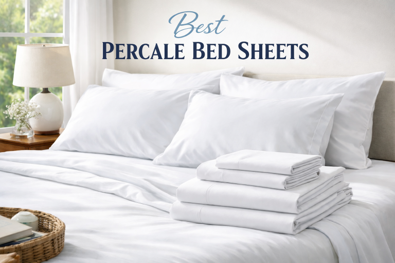 Best percale sheets for crisp hotel-style comfort and cooling sleep