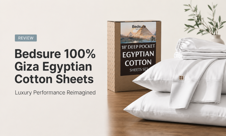 Bedsure 100% Giza Egyptian Cotton Sheets Review: Luxury Performance Reimagined